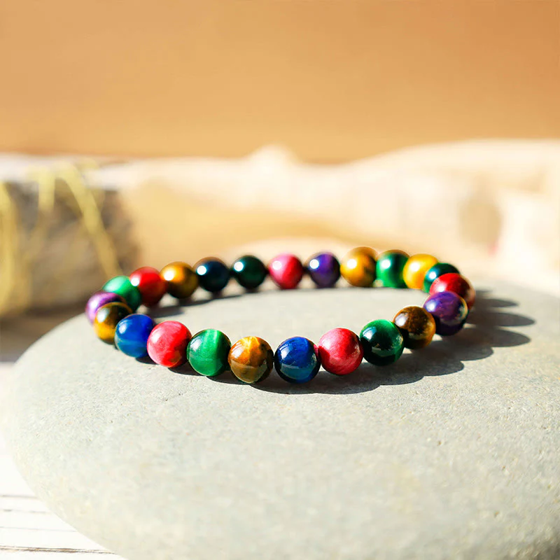Braccialetto Buddha Stones Tiger Eye Resolve Courage - Image 4