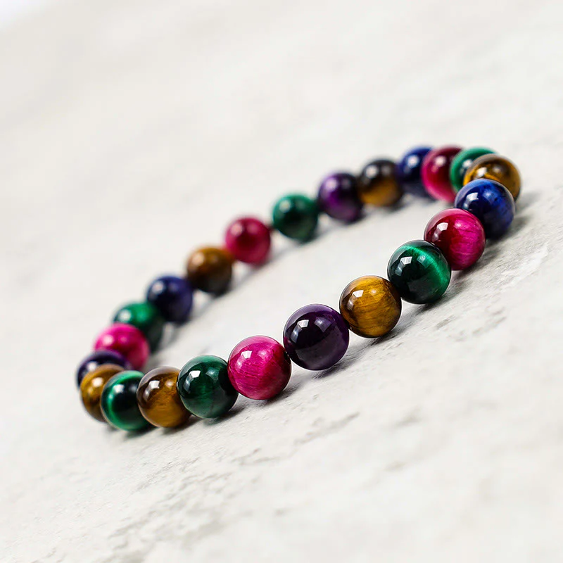 Braccialetto Buddha Stones Tiger Eye Resolve Courage - Image 5