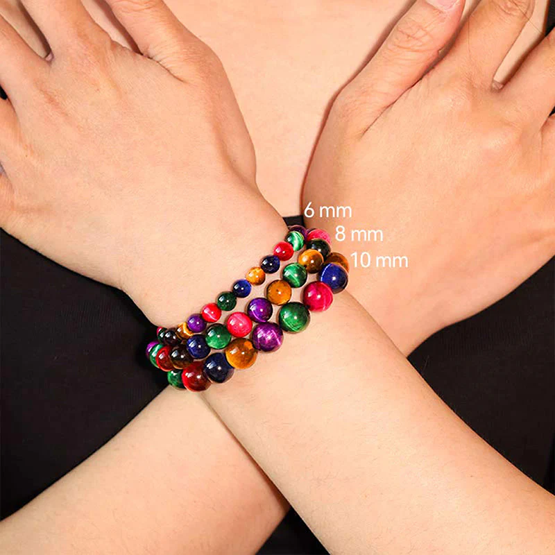 Braccialetto Buddha Stones Tiger Eye Resolve Courage - Image 9