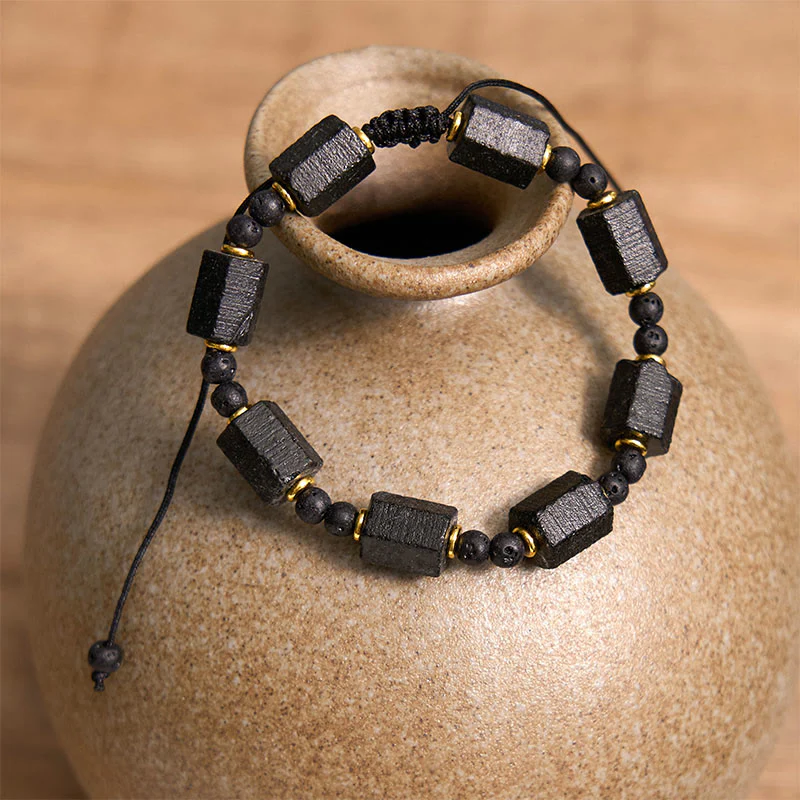 Braccialetto Buddha Stones Tormalina Nera Love - Image 3