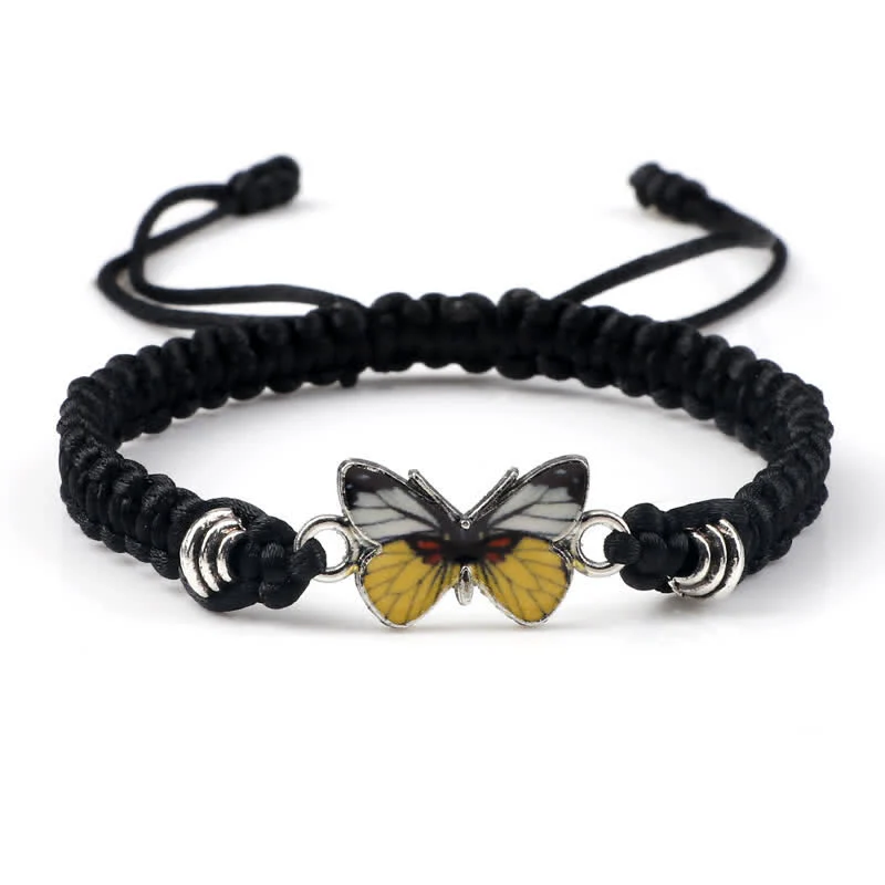 Braccialetto con ciondolo a forma di corda con farfalla Buddha Stones, libertà e amore - Image 20