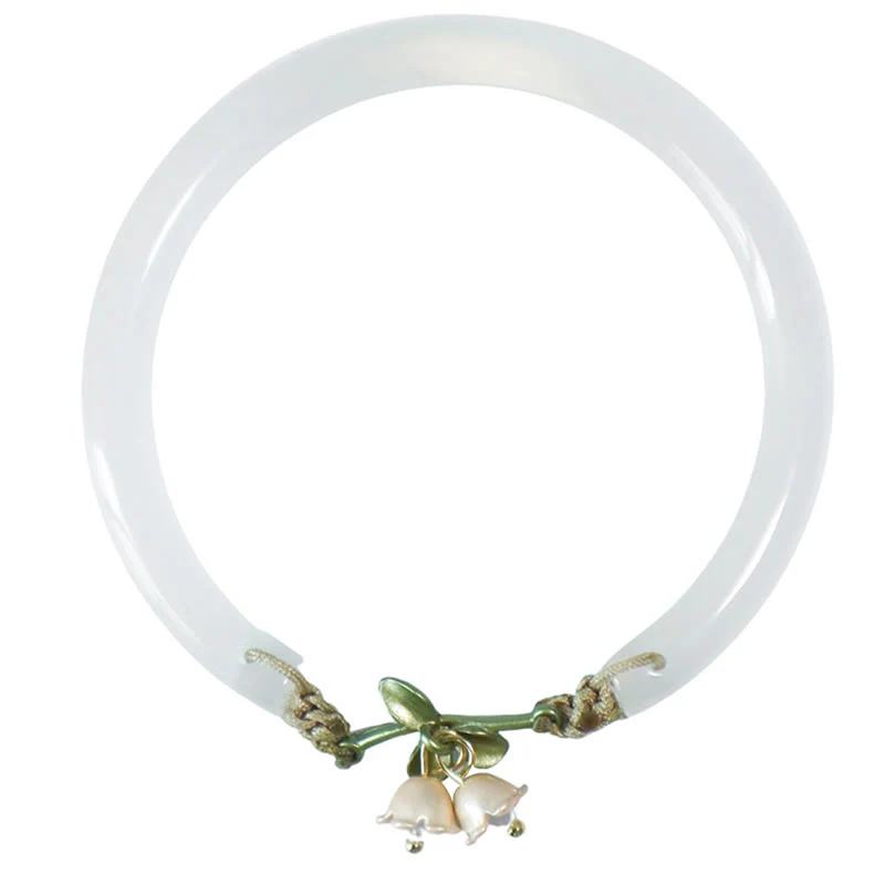 Braccialetto con fiore di mughetto, felicità e forza - Image 7
