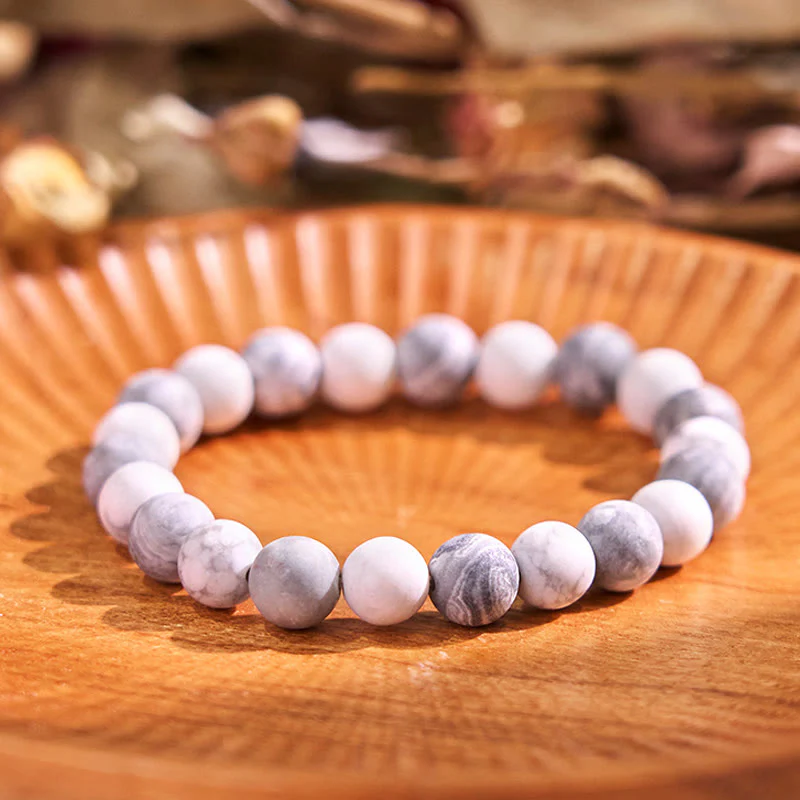 Bracciale della calma con vari cristalli di pietra di Buddha, malachite, lazurite, lapislazzuli, emimorfite - Image 19