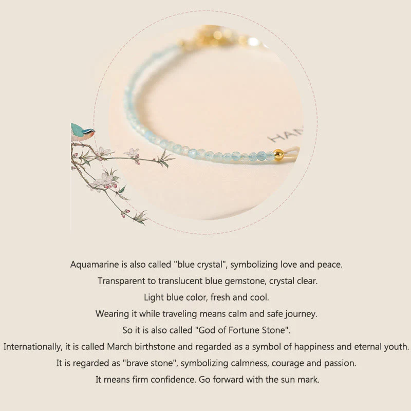 Braccialetto della saggezza in rame placcato oro 14k con perle ultrasottili di perle turchesi da 2 mm Buddha Stones - Image 9