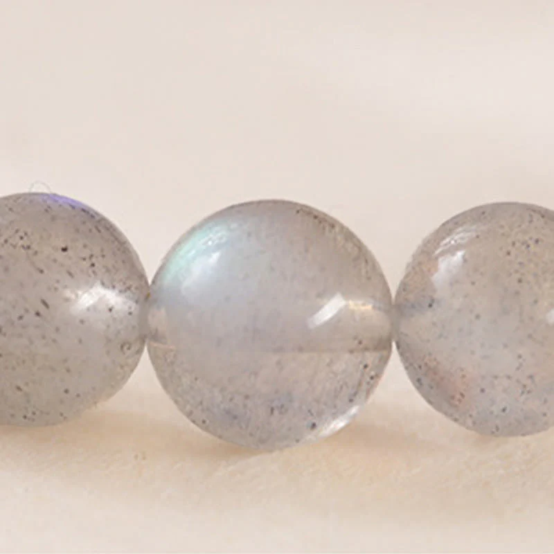 Braccialetto di charme Buddha Stones Natural Moonstone Lotus Love - Image 9