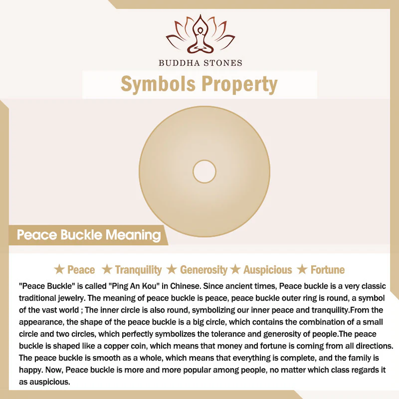 Braccialetto di coppia con fibbia della pace e fortuna dell'anno del drago e della fenice, fatto a mano in argento sterling 925 , Buddha Stones - Image 17