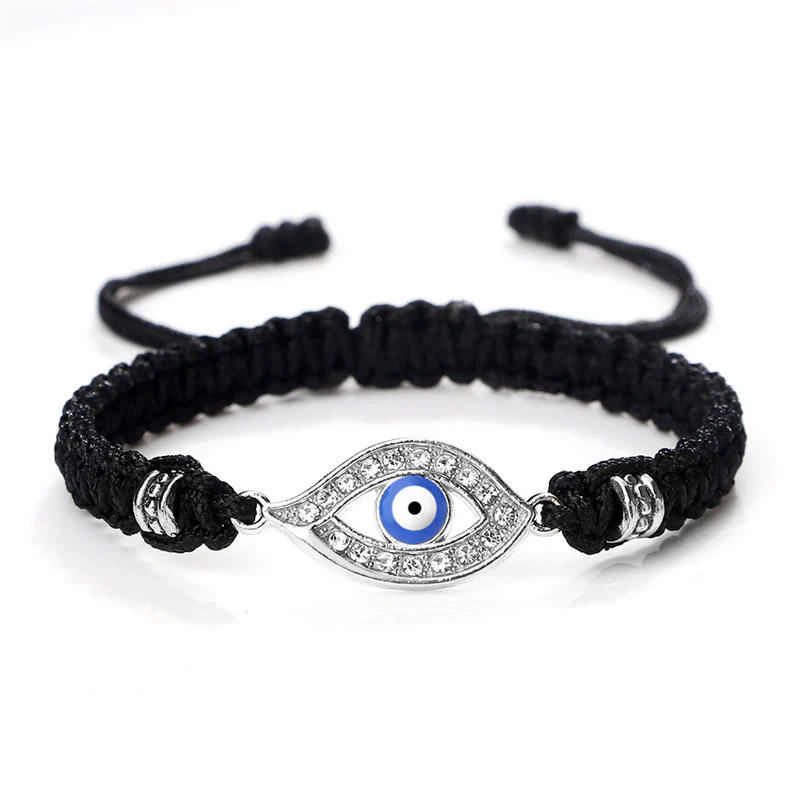 Braccialetto di corda Buddha Stones Evil Eye Keep Away Evil Spirits - Image 19