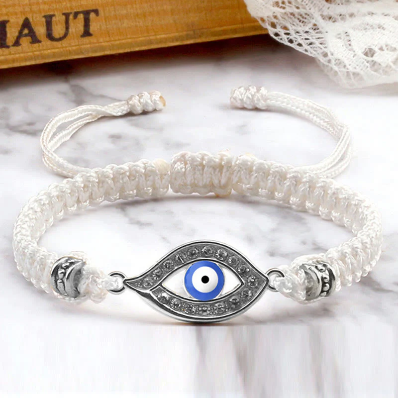 Braccialetto di corda Buddha Stones Evil Eye Keep Away Evil Spirits - Image 22