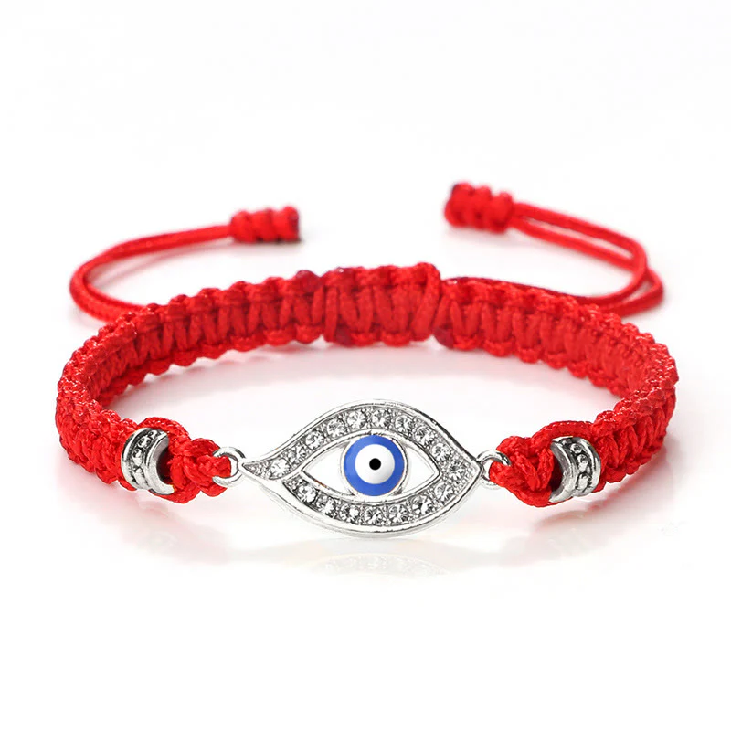 Braccialetto di corda Buddha Stones Evil Eye Keep Away Evil Spirits - Image 24