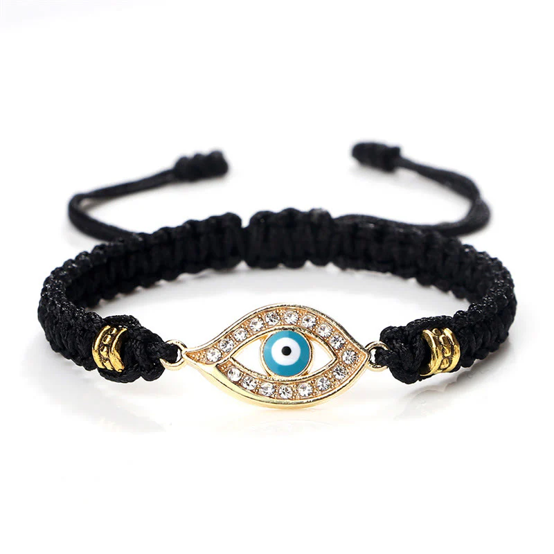 Braccialetto di corda Buddha Stones Evil Eye Keep Away Evil Spirits - Image 32