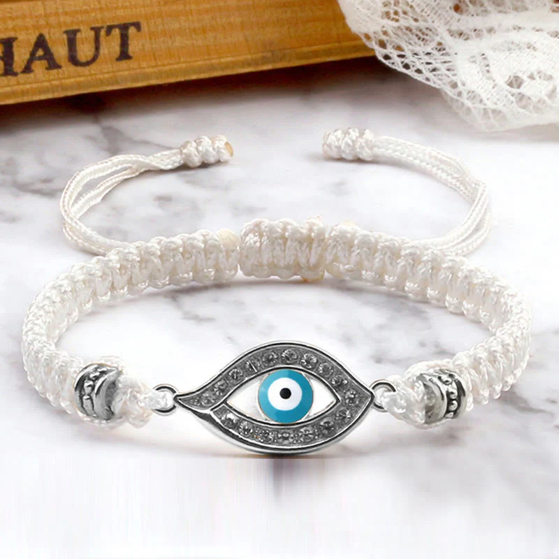 Braccialetto di corda Buddha Stones Evil Eye Keep Away Evil Spirits - Image 37