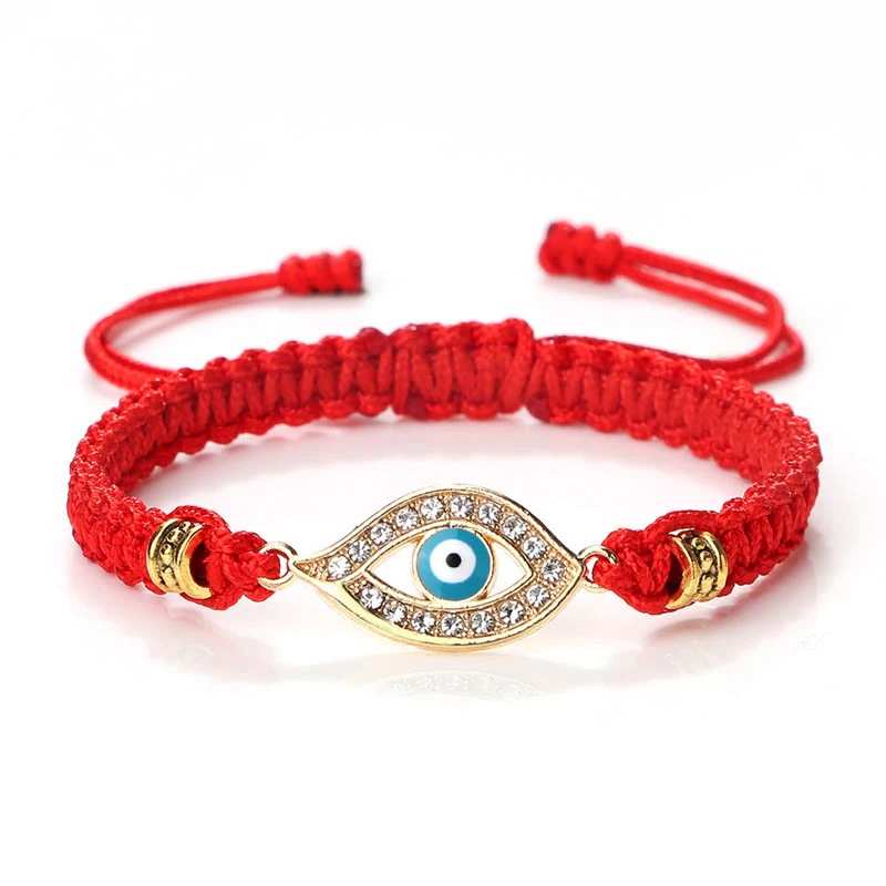 Braccialetto di corda Buddha Stones Evil Eye Keep Away Evil Spirits - Image 38