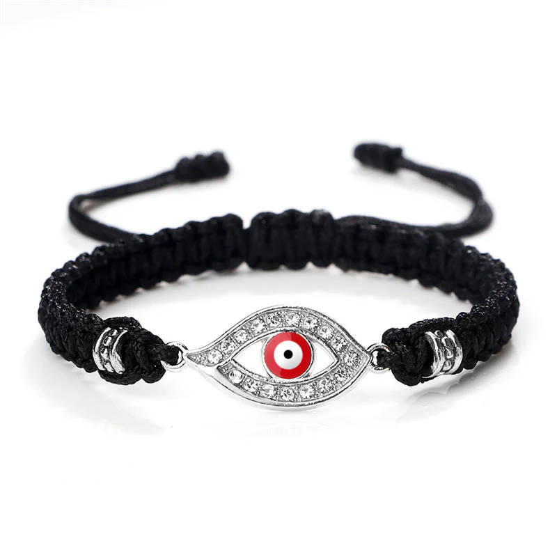 Braccialetto di corda Buddha Stones Evil Eye Keep Away Evil Spirits - Image 49