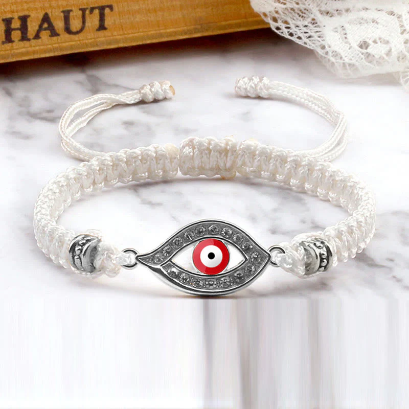 Braccialetto di corda Buddha Stones Evil Eye Keep Away Evil Spirits - Image 53
