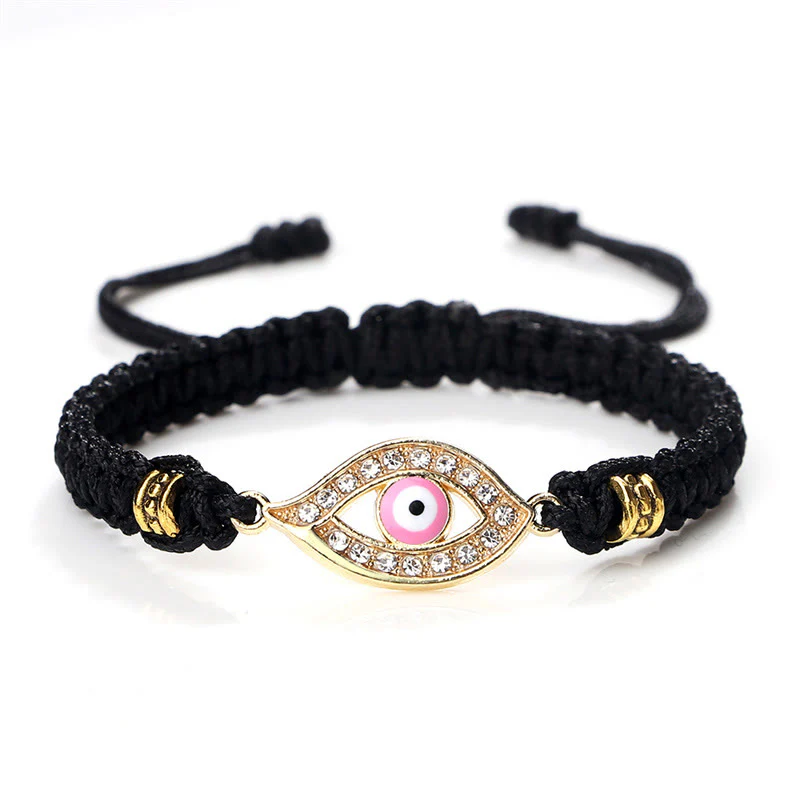 Braccialetto di corda Buddha Stones Evil Eye Keep Away Evil Spirits - Image 63