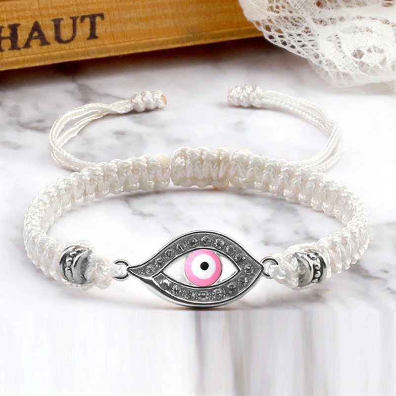 Braccialetto di corda Buddha Stones Evil Eye Keep Away Evil Spirits - Image 68