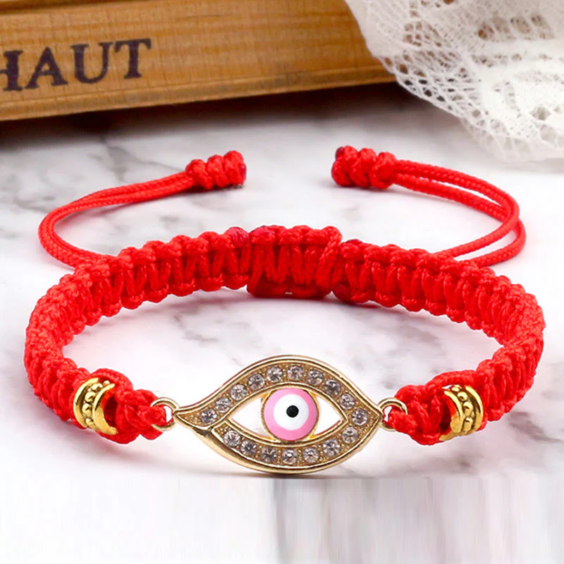 Braccialetto di corda Buddha Stones Evil Eye Keep Away Evil Spirits - Image 70