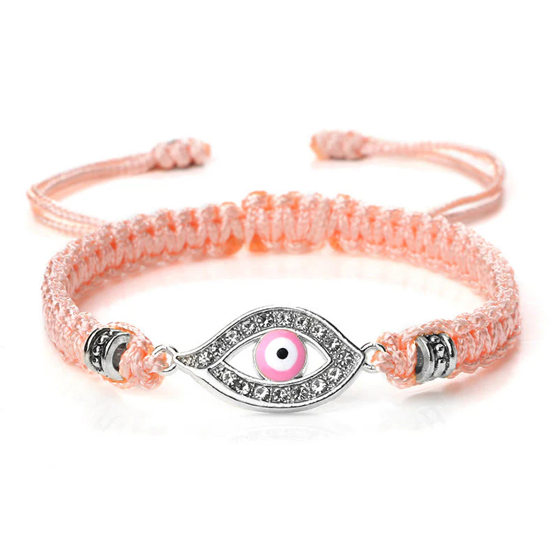 Braccialetto di corda Buddha Stones Evil Eye Keep Away Evil Spirits - Image 73