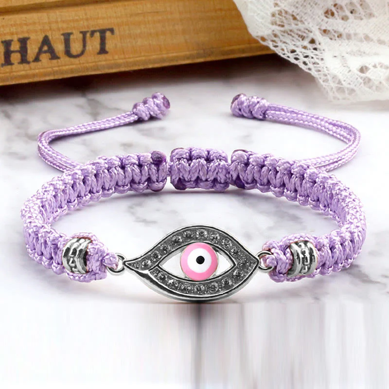 Braccialetto di corda Buddha Stones Evil Eye Keep Away Evil Spirits - Image 78