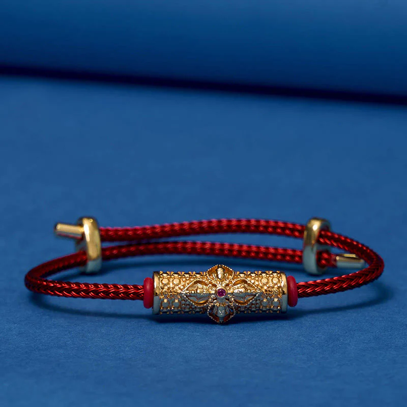 Braccialetto di corda rossa Buddha Stones - Image 16