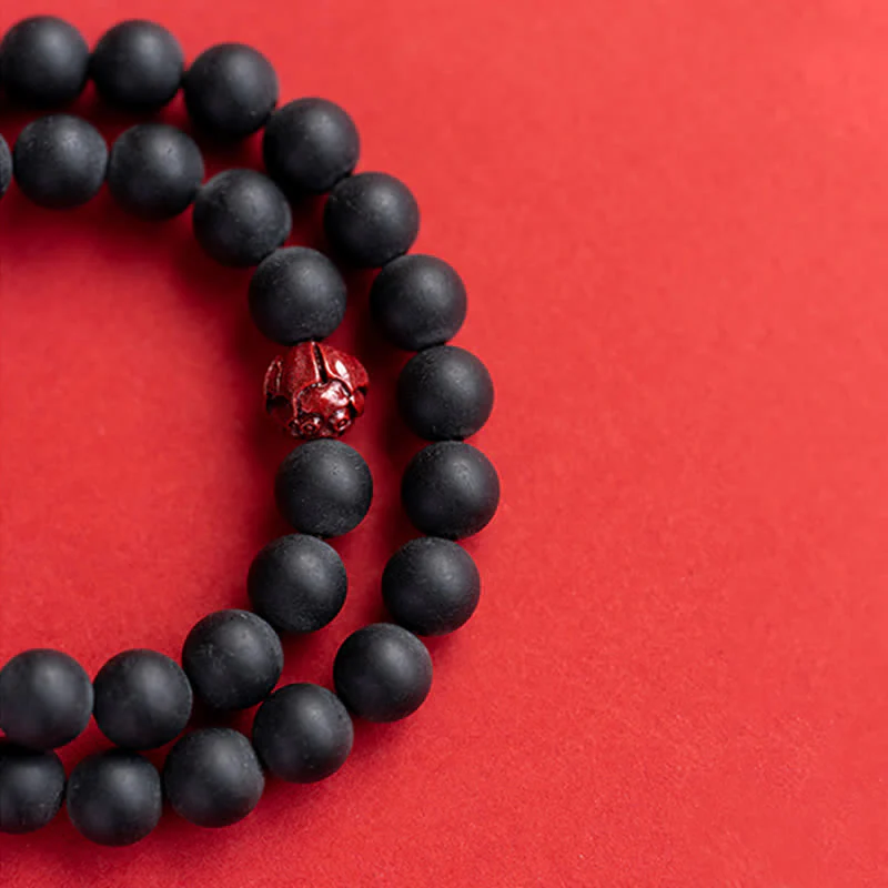 Braccialetto di guarigione Buddha Stones Tibetan Cypress Cinnabar Lotus - Image 9
