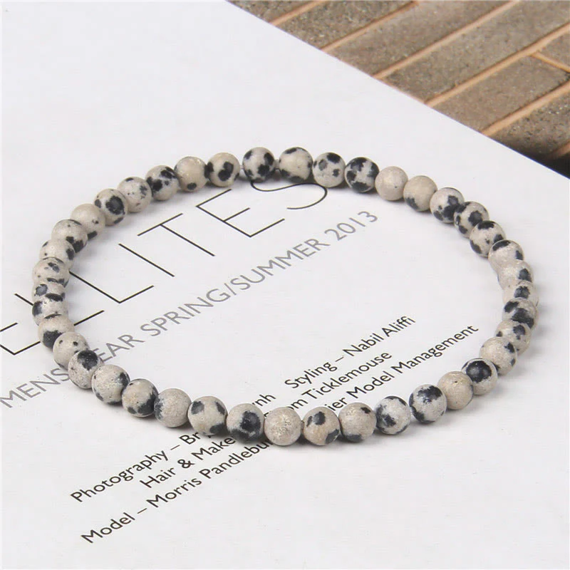 Braccialetto di guarigione con perline di cristallo di varie pietre Buddha Stones da 4 mm - Image 24