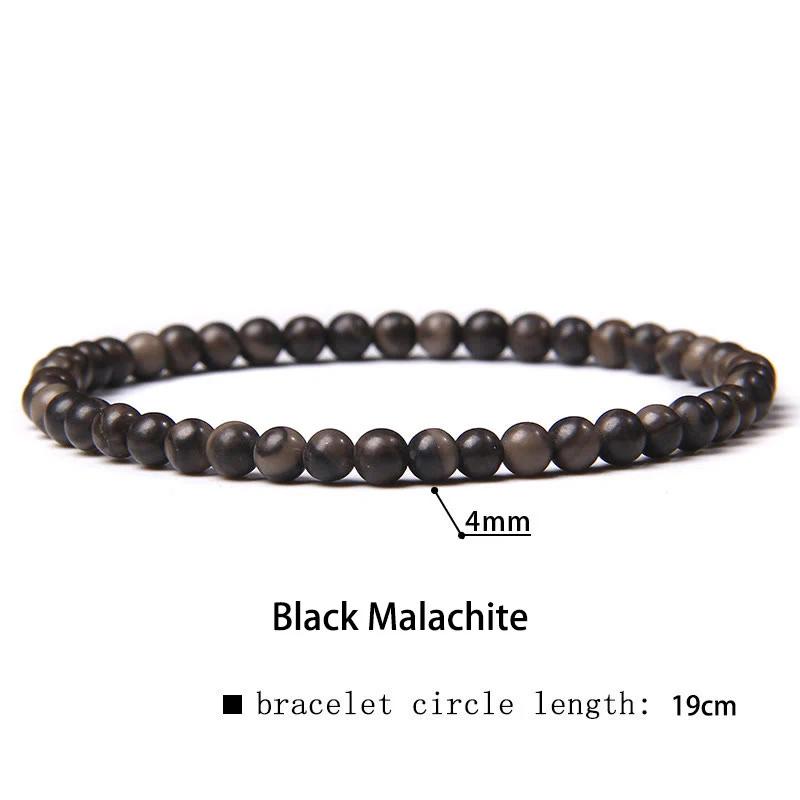 Braccialetto di guarigione con perline di cristallo di varie pietre Buddha Stones da 4 mm - Image 5