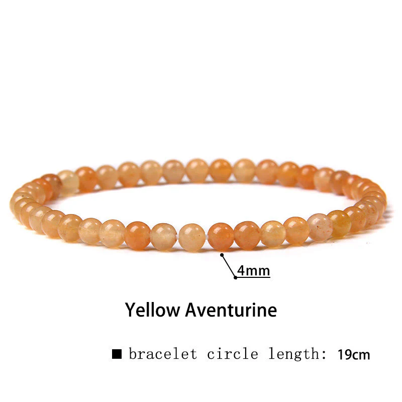Braccialetto di guarigione con perline di cristallo di varie pietre Buddha Stones da 4 mm - Image 6