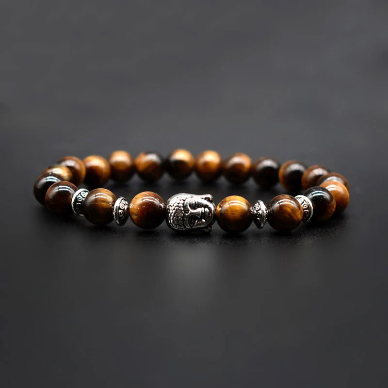 Braccialetto di guarigione dell'amore con Buddha Stones e ametista - Image 18