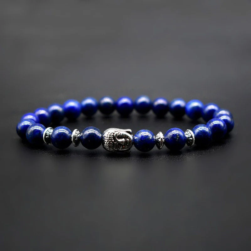 Braccialetto di guarigione dell'amore con Buddha Stones e ametista - Image 8