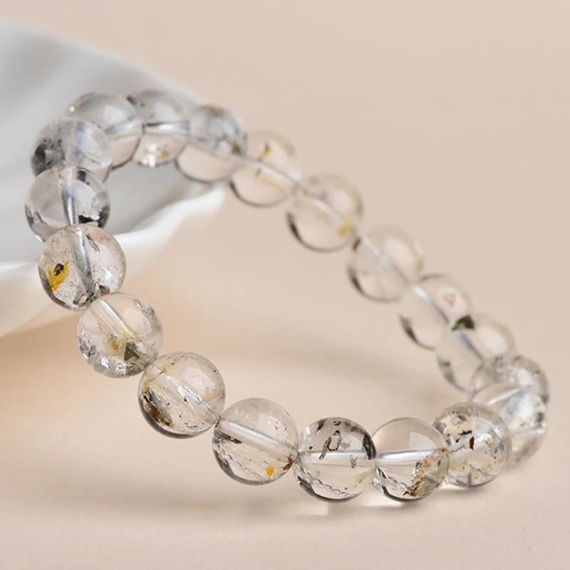 Braccialetto di meditazione con protezione e diamanti Herkimer Buddha Stones - Image 12