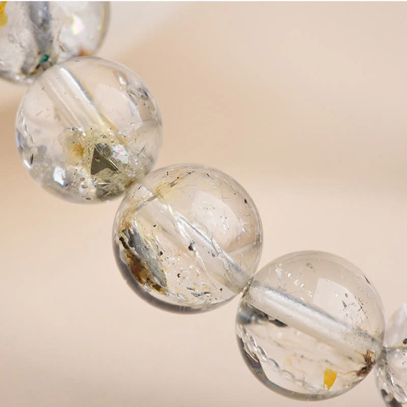 Braccialetto di meditazione con protezione e diamanti Herkimer Buddha Stones - Image 13
