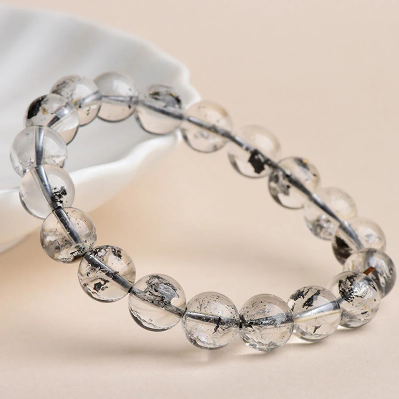 Braccialetto di meditazione con protezione e diamanti Herkimer Buddha Stones - Image 9