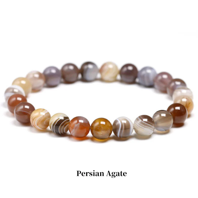 Braccialetto di perle curative in quarzo naturale Buddha Stones - Image 64