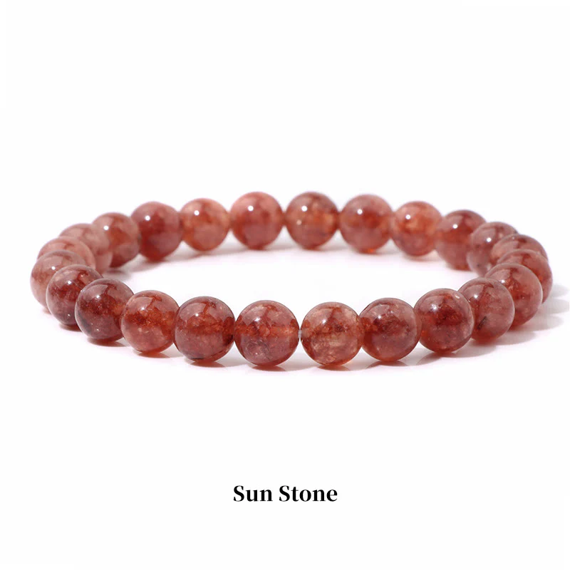 Braccialetto di perle curative in quarzo naturale Buddha Stones - Image 73
