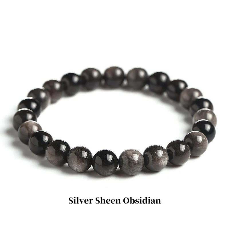 Braccialetto di perle curative in quarzo naturale Buddha Stones - Image 8