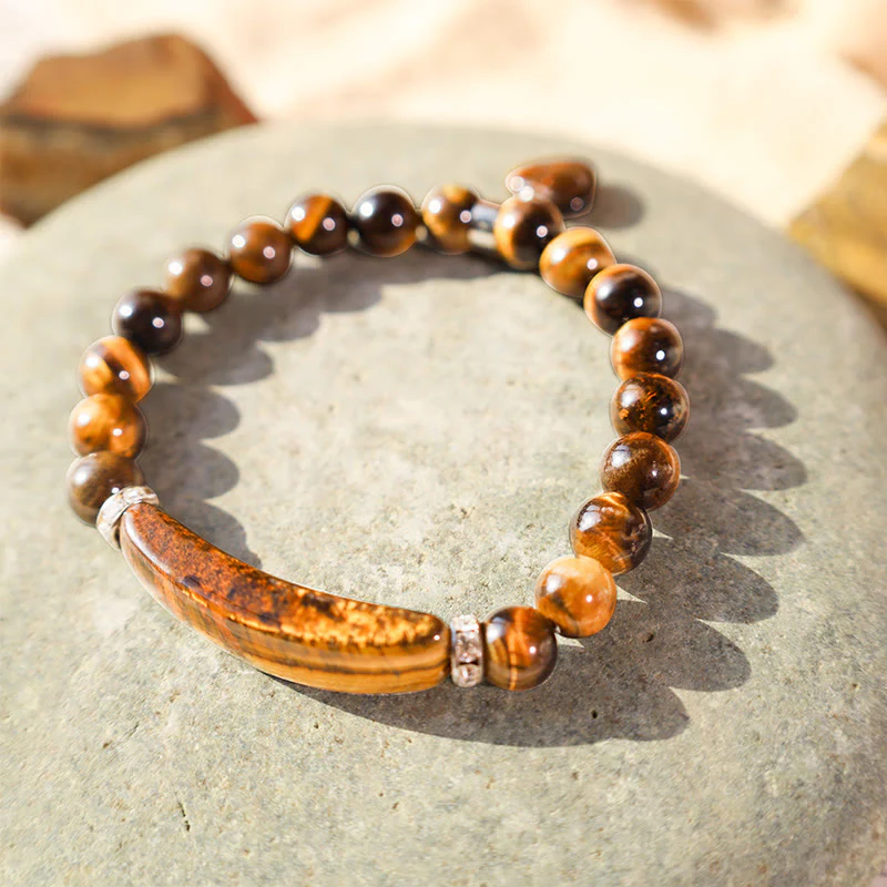 Braccialetto di perline curative con cuore d'amore in quarzo naturale Buddha Stones - Image 19
