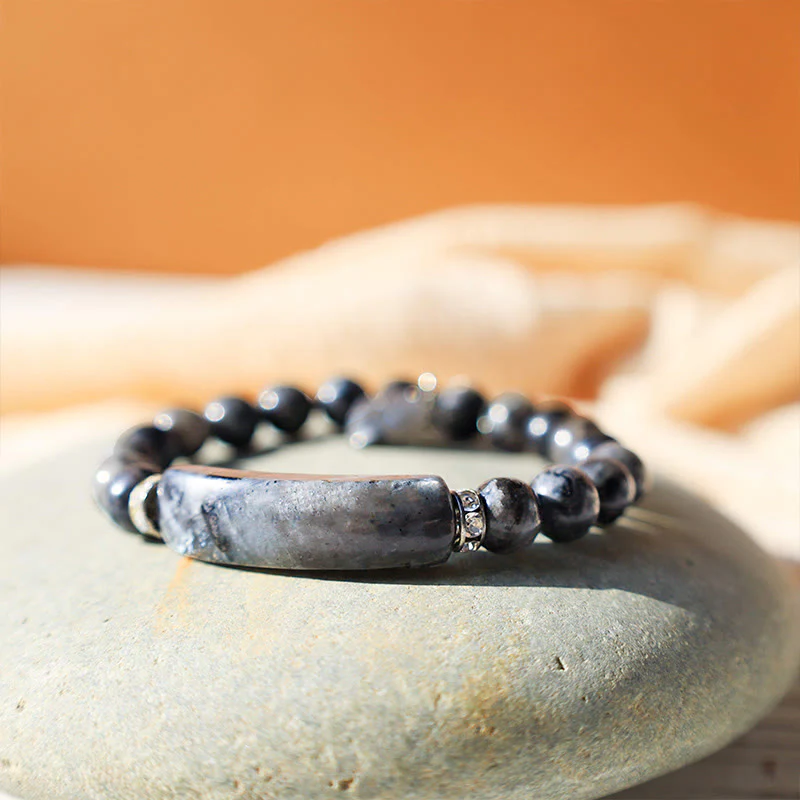 Braccialetto di perline curative con cuore d'amore in quarzo naturale Buddha Stones - Image 28