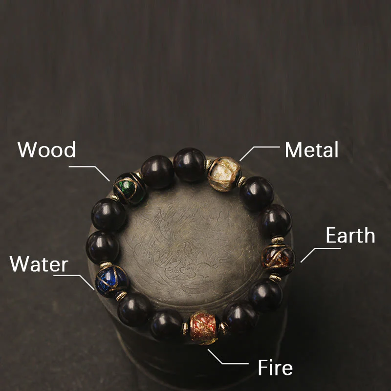 Braccialetto di perline di vetro di Liuli, Buddha Stones , incenso, sapone occidentale, cenere - Image 3