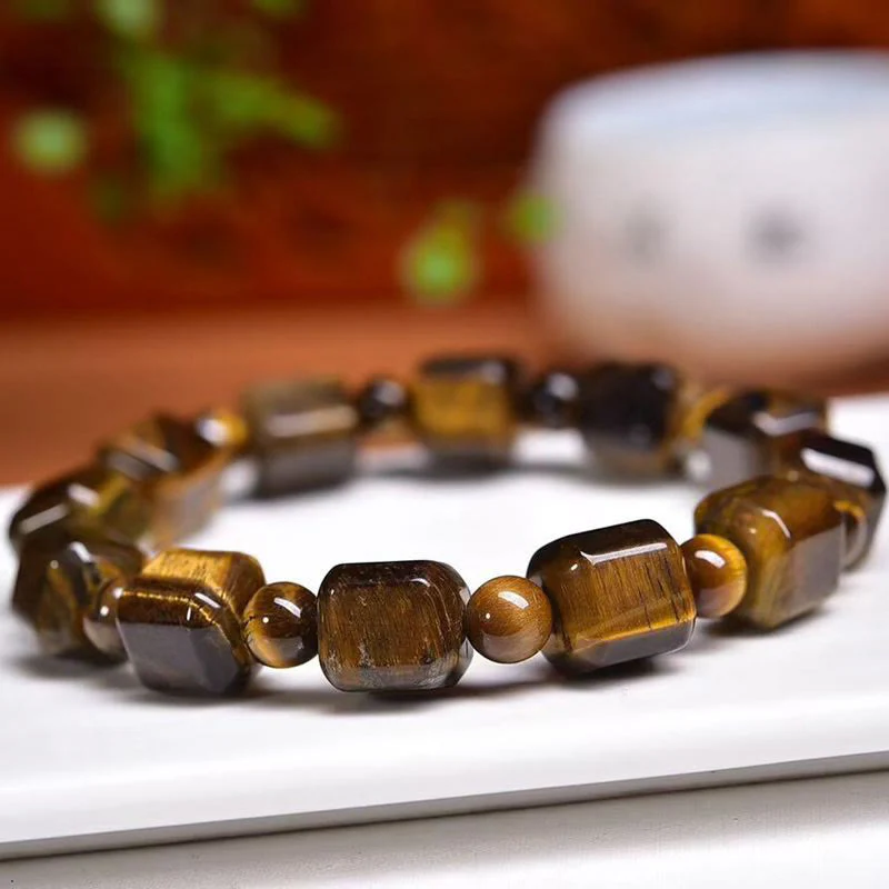 Braccialetto di protezione con occhio di tigre Buddha Stones - Image 3