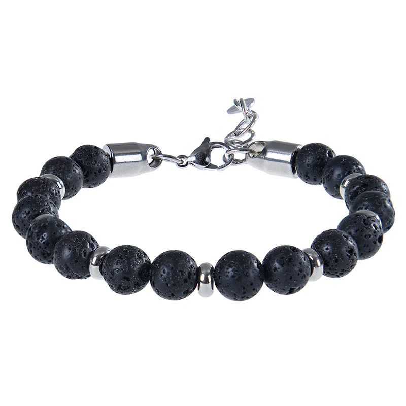 Braccialetto di protezione con perline di pietra naturale di occhio di tigre Buddha Stones - Image 12