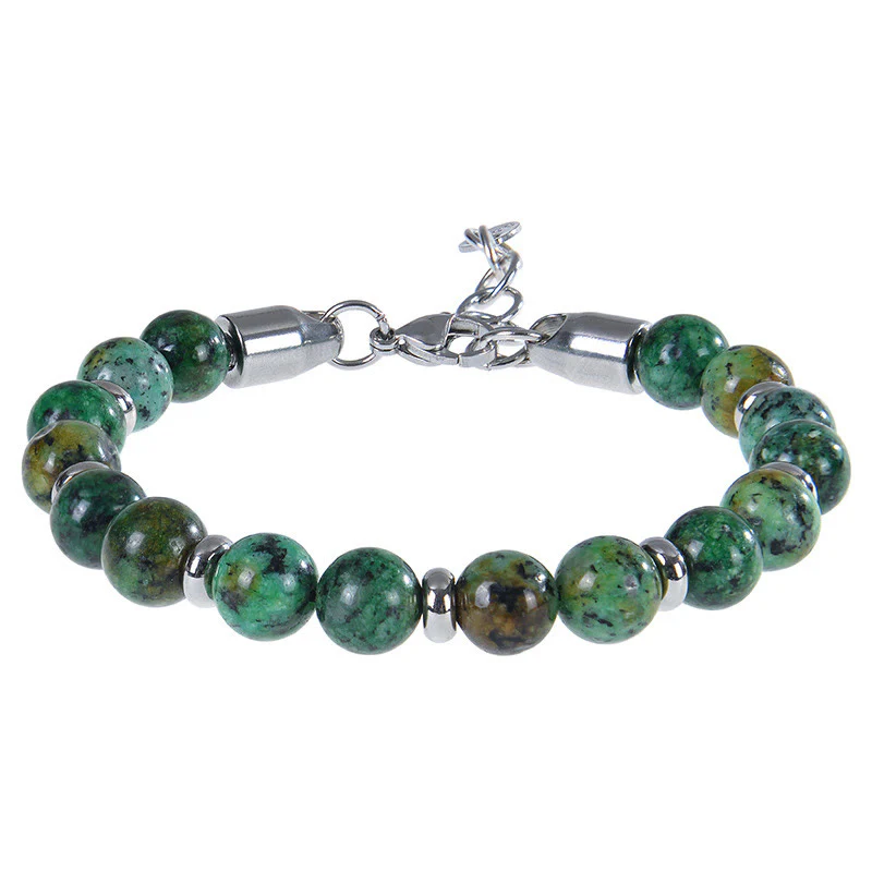 Braccialetto di protezione con perline di pietra naturale di occhio di tigre Buddha Stones - Image 23