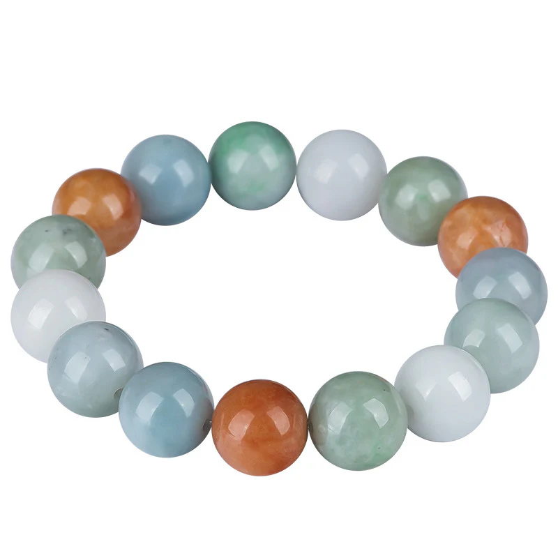 Braccialetto di protezione curativa in giada naturale Buddha Stones - Image 9