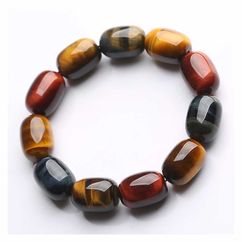 Braccialetto di protezione curativa naturale con occhio di tigre Buddha Stones - Image 9