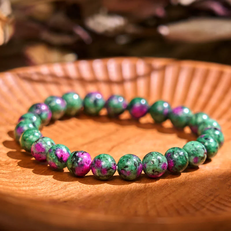 Braccialetto di supporto per l'equilibrio calmo della serie verde Buddha Stones Love Self - Image 11