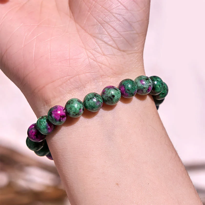 Braccialetto di supporto per l'equilibrio calmo della serie verde Buddha Stones Love Self - Image 12