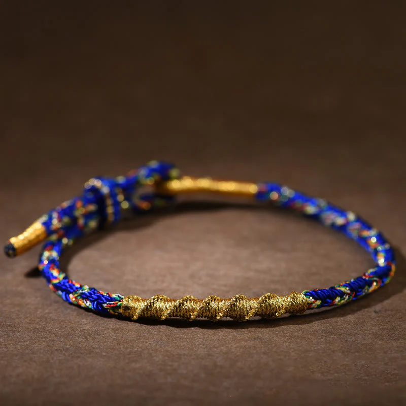 Braccialetto in corda intrecciata con Buddha Stones, fatto a mano, zodiaco cinese, Buddha natale, fortuna e forza - Image 12