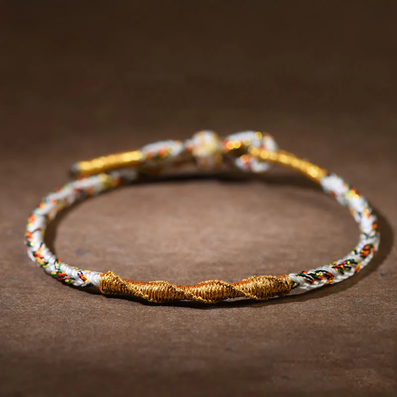 Braccialetto in corda intrecciata con Buddha Stones, fatto a mano, zodiaco cinese, Buddha natale, fortuna e forza - Image 14