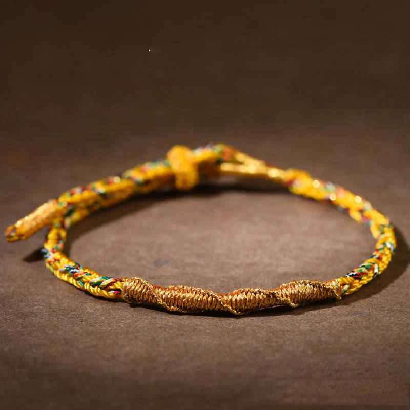 Braccialetto in corda intrecciata con Buddha Stones, fatto a mano, zodiaco cinese, Buddha natale, fortuna e forza - Image 15