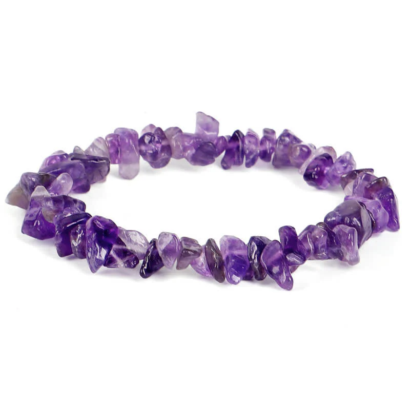 Braccialetto positivo curativo Buddha Stones, ametista, lazurite, lapislazzuli e vari cristalli